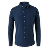 James Oxford Slim Fit Long Sleeve Shirt for Men