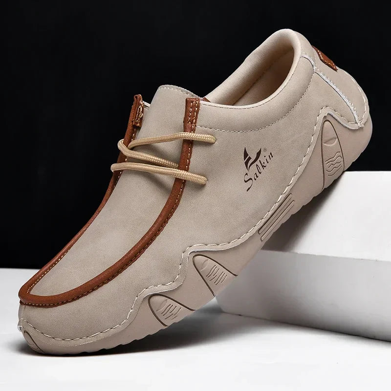 James Oxford Precision-Fit Leather Orthopedic Shoes