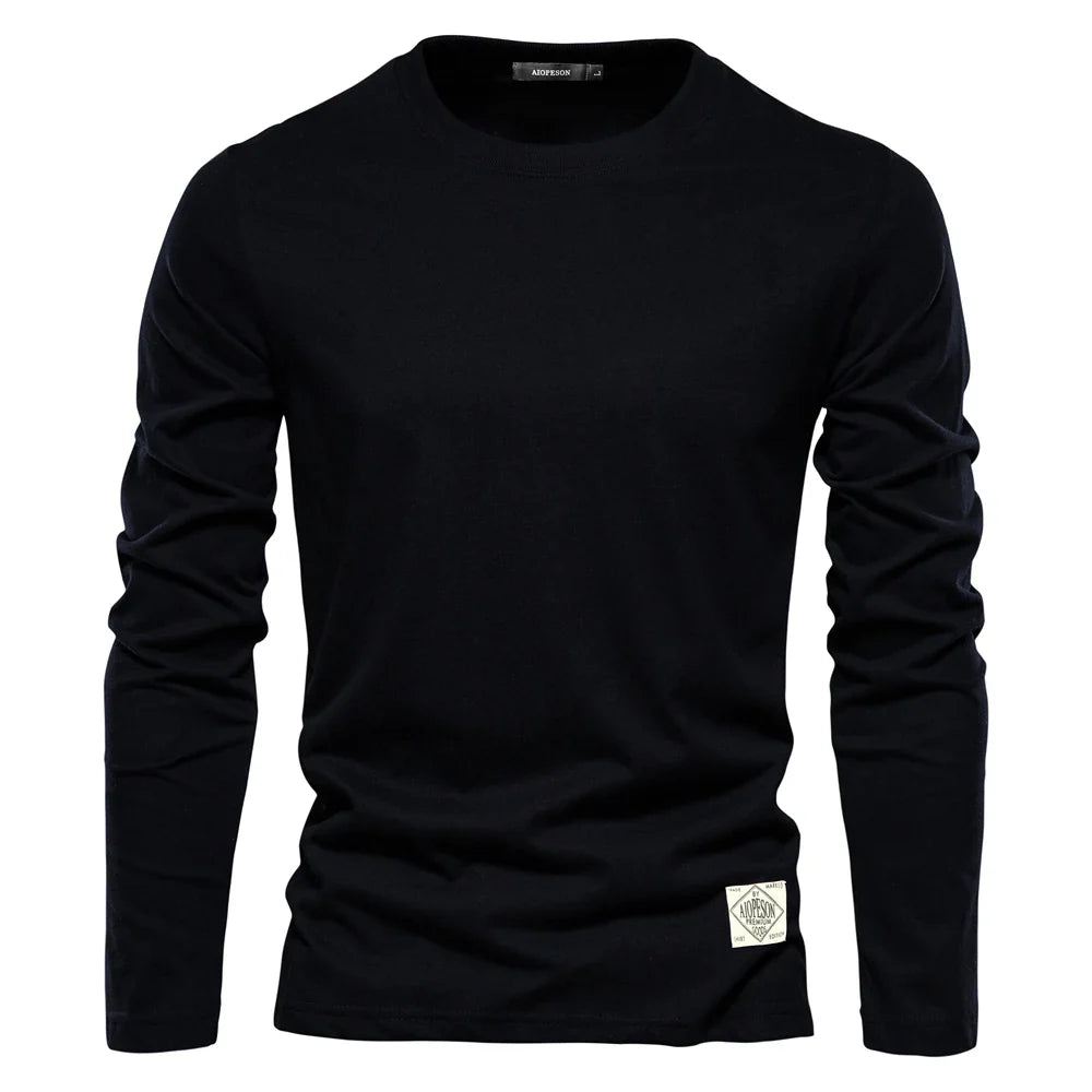 James Oxford Elegant Long Sleeve T-Shirt for Men