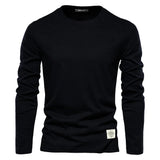 James Oxford Elegant Long Sleeve T-Shirt for Men