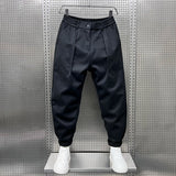 Matthew | Classic Textured-Look Pants