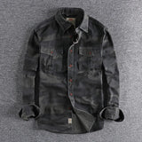 Adrie Camouflage Button-Up Shirt