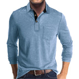 Oliver | Men's Plain Long-Sleeve Shirt