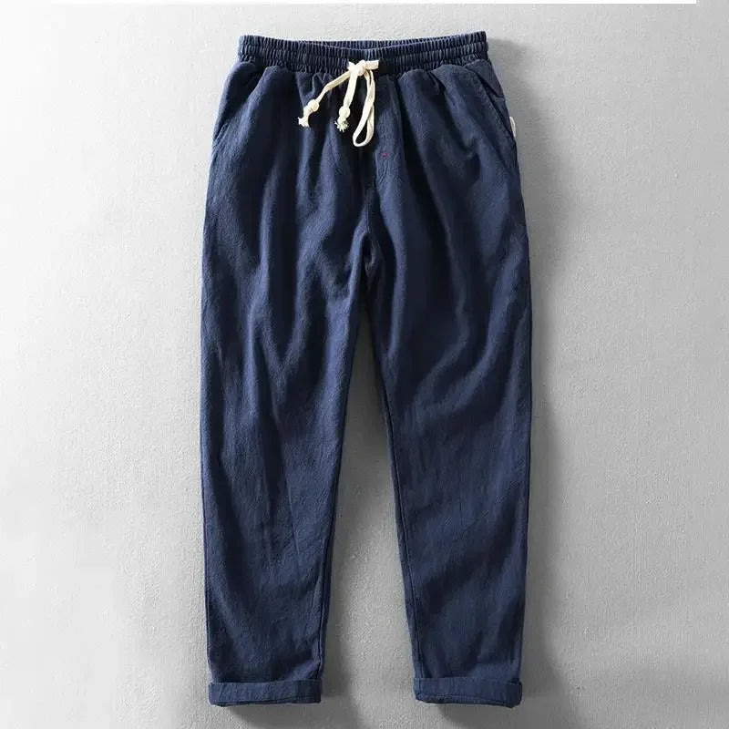 James Oxford Drawstring Summer Trousers