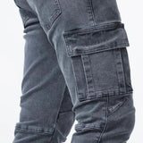 James Oxford Stretch Cargo Jeans