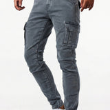 James Oxford Stretch Cargo Jeans