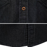 James Oxford Denim Shirt for Men