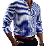 James Oxford Striped Shirt for Men