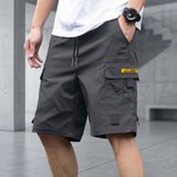 James Oxford | Cargo Shorts with Adjustable Drawstring