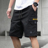 James Oxford | Cargo Shorts with Adjustable Drawstring