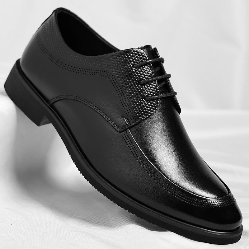 James Oxford Polished Leather Oxford Shoes