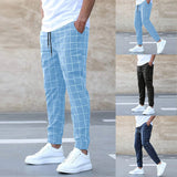 James Oxford Men's Checked Joggers