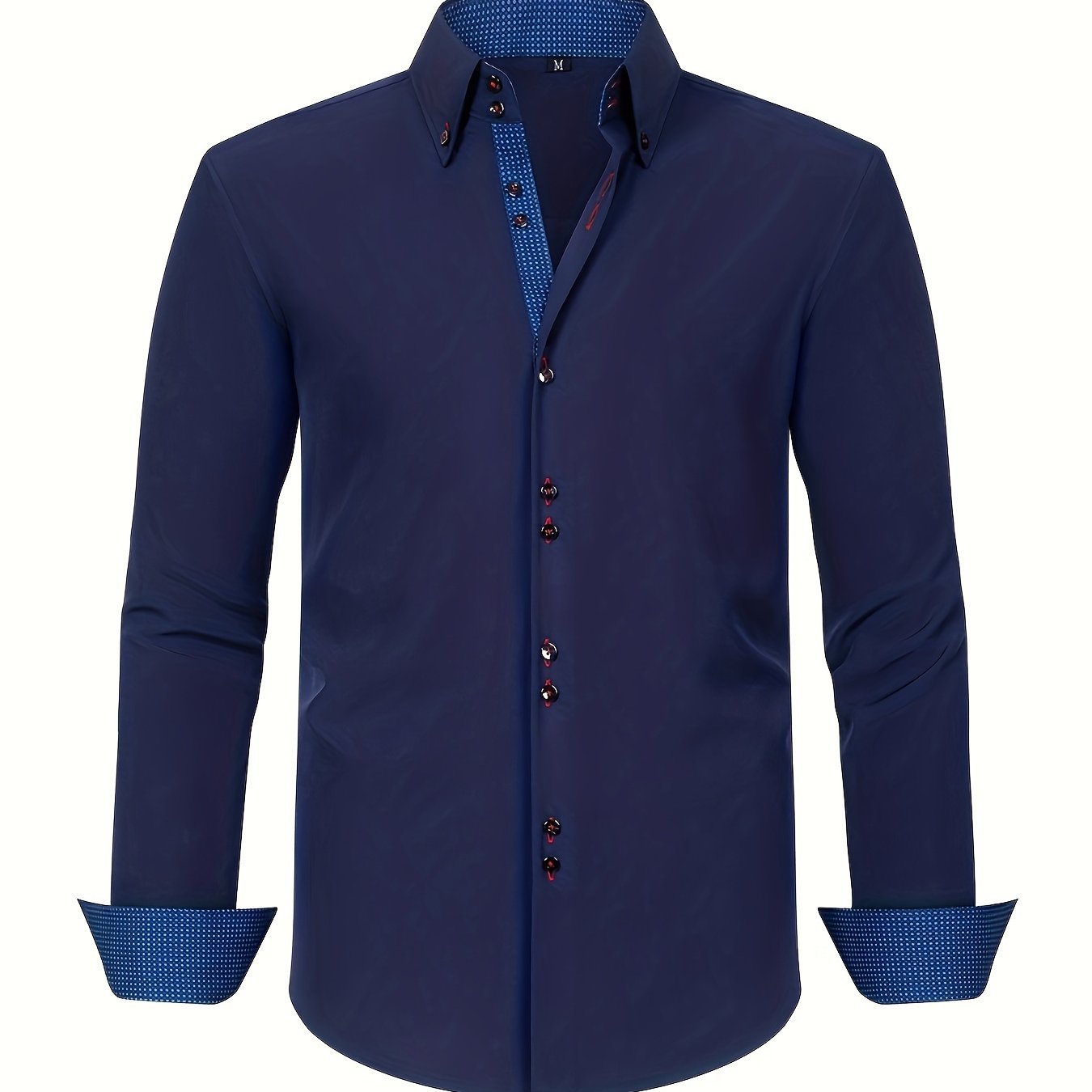 Albert Elegant Lightweight Shirt with Contrast Details