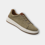 James Oxford Laceless Suede Shoes for Men