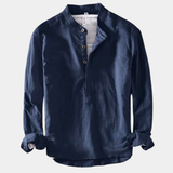 James Oxford Linen Shirt for Men