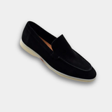 James Oxford Elegant Suede Loafers for Men