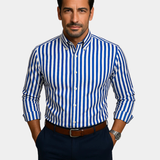 James Oxford Striped Shirt for Men