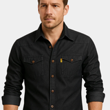 James Oxford Denim Shirt for Men