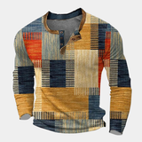 James Oxford Colourful Patchwork Shirt for Men