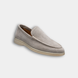 James Oxford Classic Suede Moccasins for Men