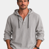 James Oxford Hooded Sweatshirt for Men