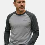 James Oxford Long Sleeve Longline T-Shirt for Men