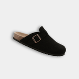 James Oxford Minimalist Buckle Mule Clogs for Men