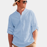 James Oxford Linen Summer Shirt for Men