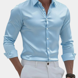James Oxford Striped Shirt for Men