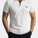 James Oxford Elegant Textured Polo Shirt for Men