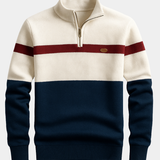 Men's Zip Neck Jumper