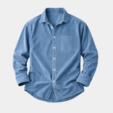 James Oxford Cotton Corduroy Shirt for Men