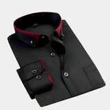 James Oxford Classic Long Sleeve Shirt for Men