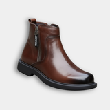 James Oxford Zip Leather Boots for Men