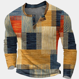 James Oxford Colourful Patchwork Shirt
