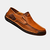 James Oxford Classic Leather Loafers for Men
