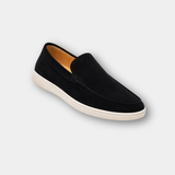 James Oxford Classic Suede Loafers for Men
