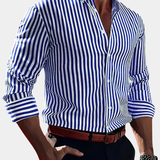 James Oxford Striped Shirt for Men