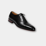 James Oxford Leather Brogue Shoes for Men