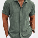 James Oxford Linen Shirt for Men