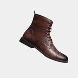 James Oxford Burnished Dress Boots for Men