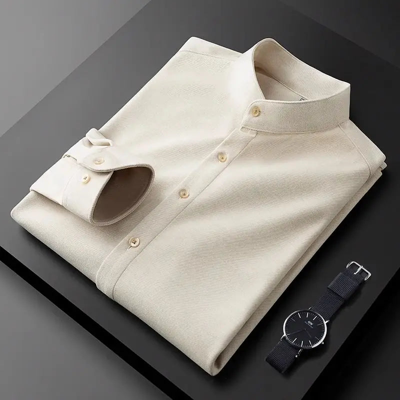 Mercer Thick Stand Collar Shirt