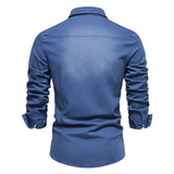 James Oxford Denim Shirt for Men