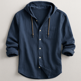 James Oxford Luxury Hooded Shirt