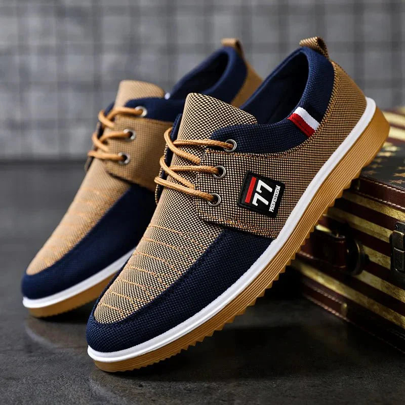 James Oxford Canvas Loafer Shoes for Men