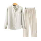 Navora Linen Long Sleeve Set