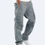 James Oxford Men's Wide Fit Cargo Trousers