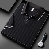 Julian Woven Collar Polo