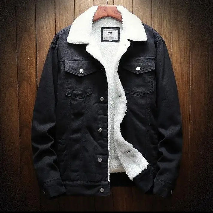 Bruno Wool-Lined Denim Jacket