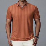 Julian Woven Collar Polo